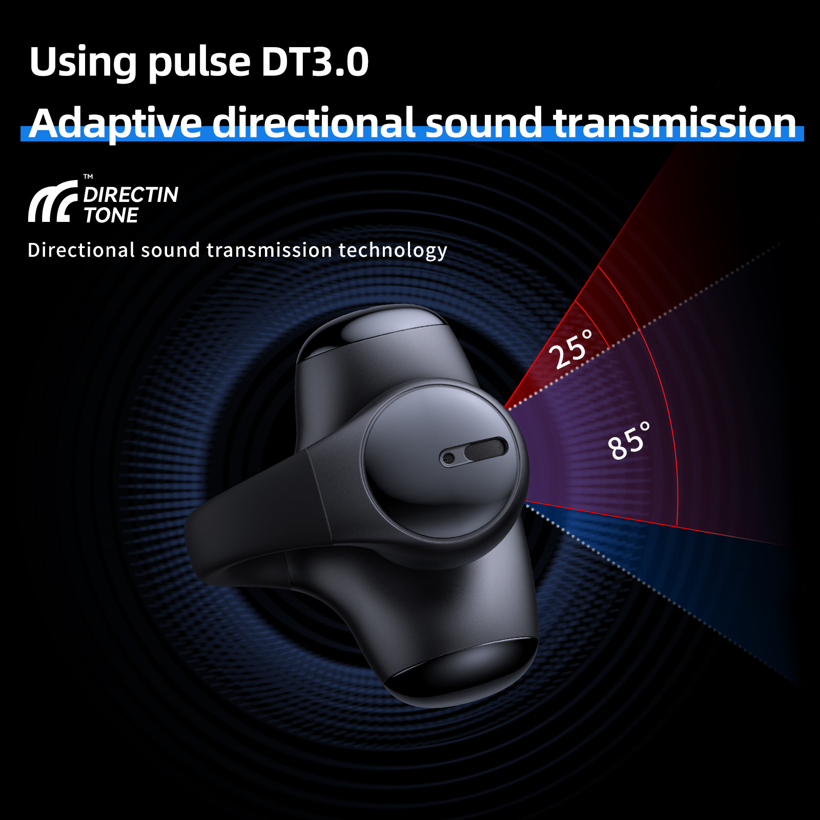 T306 Bluetooth Gaming Electronic Sports trådløs Clip-on - Miniatyr 4