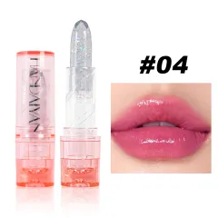 Temperature Change Lipstick Lip Balm Lasting Nourishing Moisturizing Lip Gloss - 4 Colour - View 1