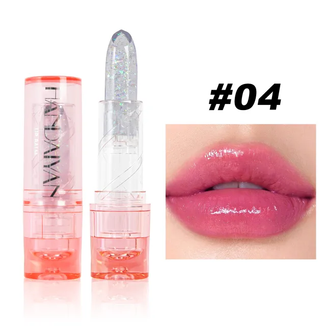 Temperature Change Lipstick Lip Balm Lasting Nourishing Moisturizing Lip Gloss 4 Color - Shop at LoveMi
