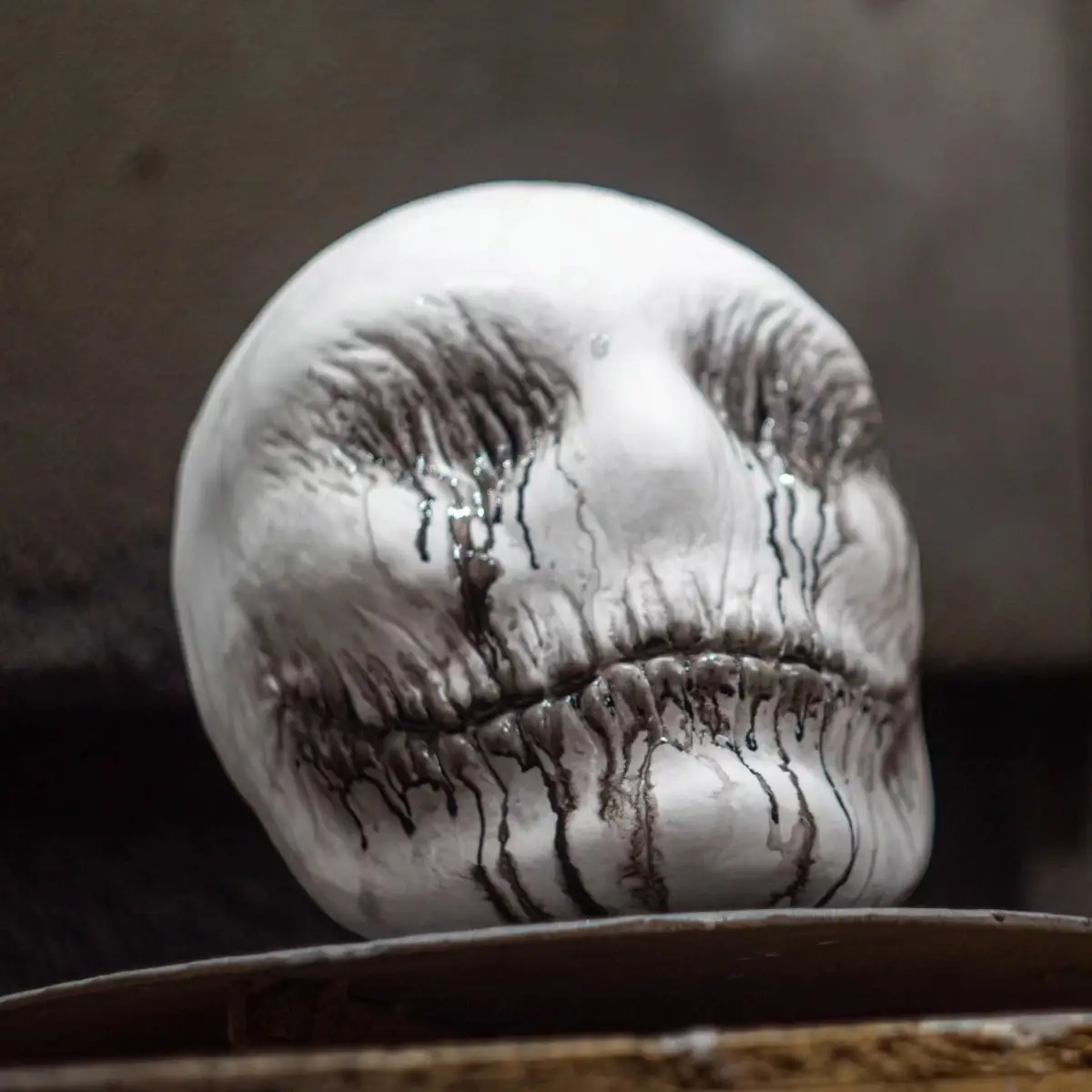 Stitched Skull Latex Mask, photo 3