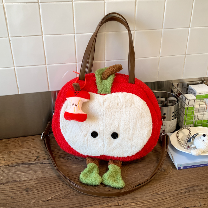 Plush Crossbody Bag, picture 4 of 5