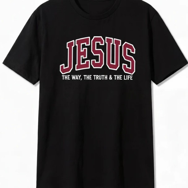 Casual T-shirt With Letter And Graphic Print 6