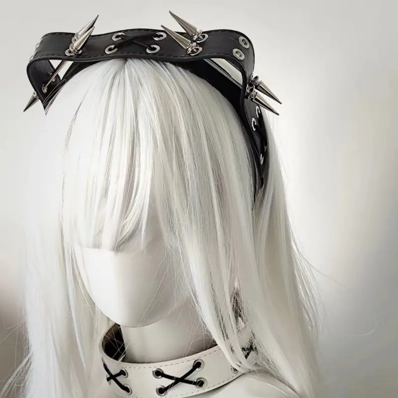 Sharp Claw Kitty Leather Punk Cat Ear