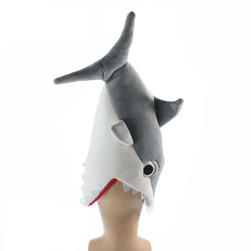 G Gray Shark Hat