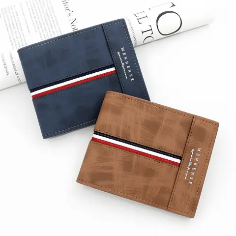 Large Capacity Tri-fold Bag Coin Bag Card Slots ID