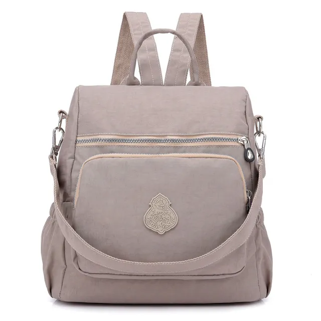 Fashionable Large capacity Casual And Practical Backpack Apricot - Shop at LoveMi