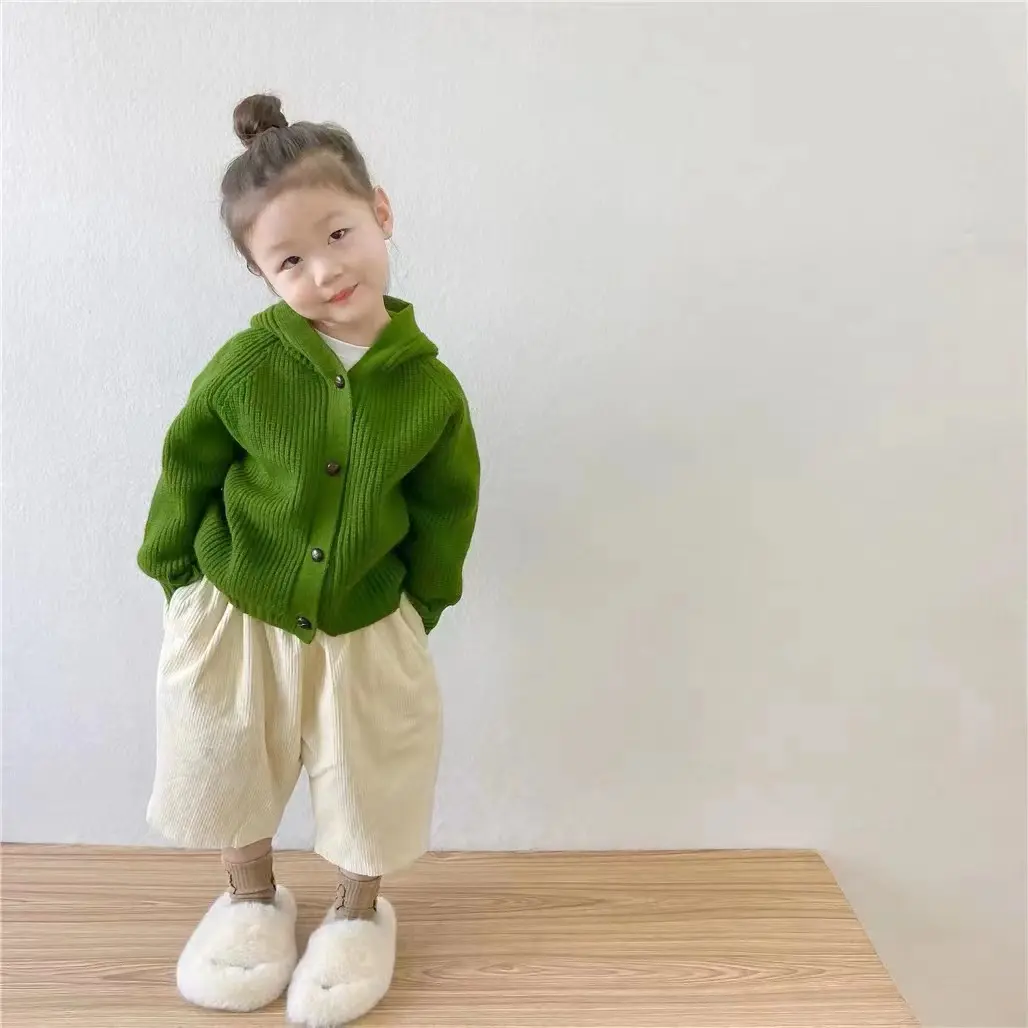 Autumn And Winter Sweater Boys Girls Hooded
