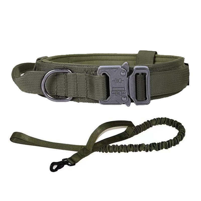 Pet Dog Collar Nylon Outdoor Military Training Collar Adjustable Collar