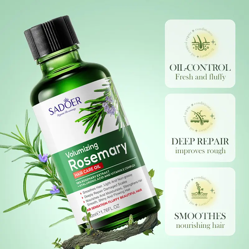 Rosemary Care Improve Dry And Manic Hair