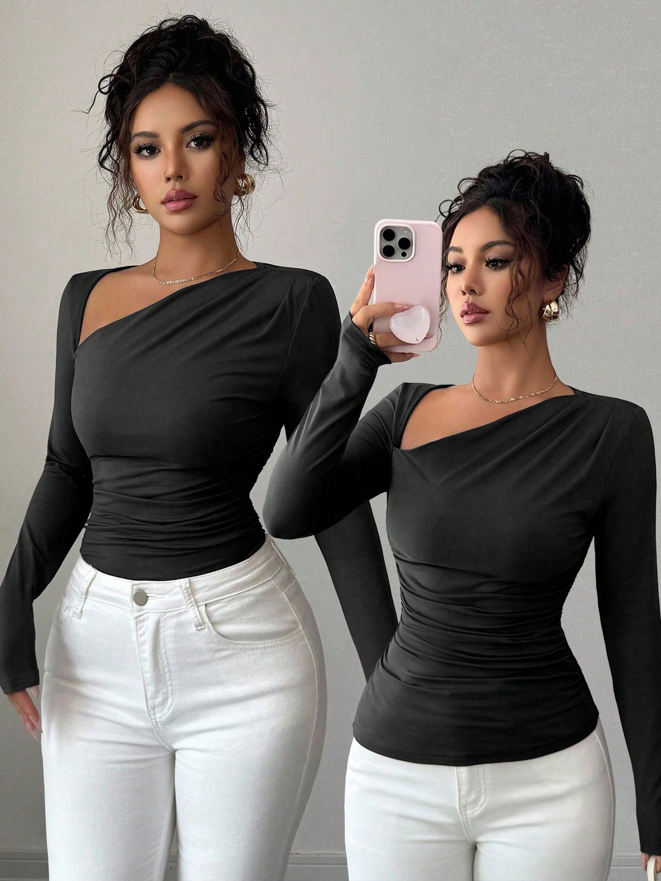 New Stylish Spicy-girl Top For Women — product photo 11