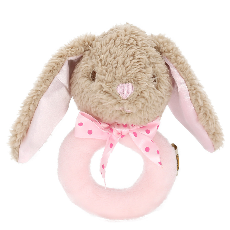 Light Pink Rabbit Rattle