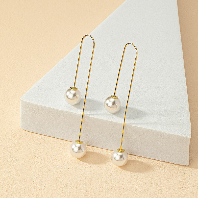 Elegant Cold Style High-grade Pearl Earrings