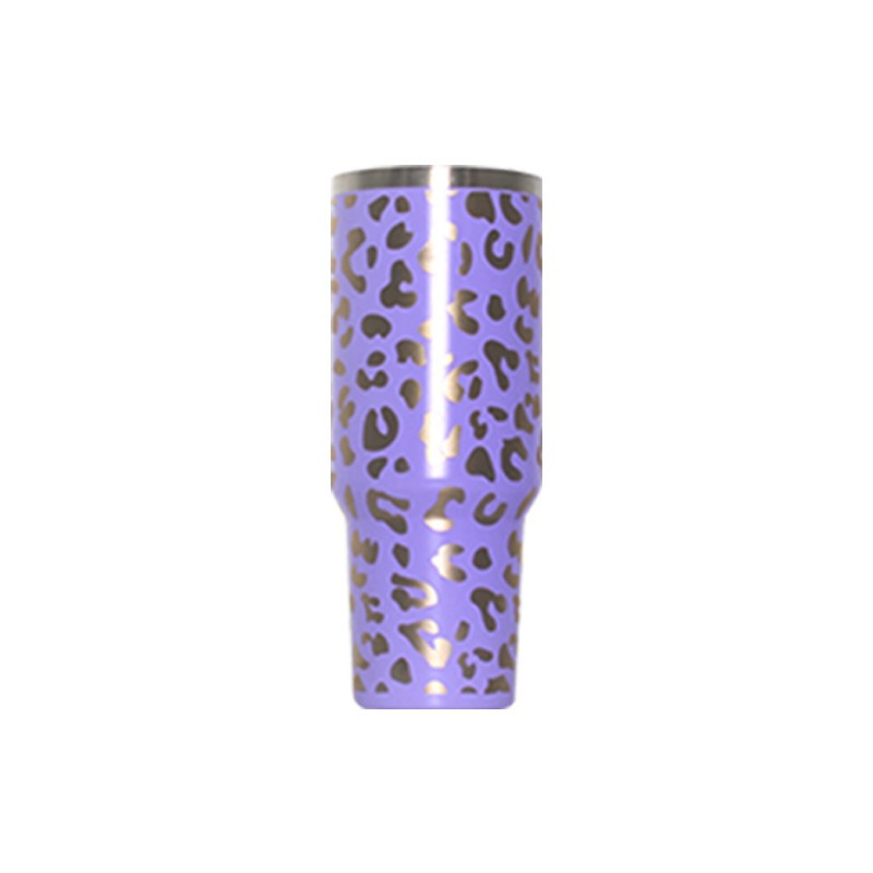 Laser Leopard Print Purple