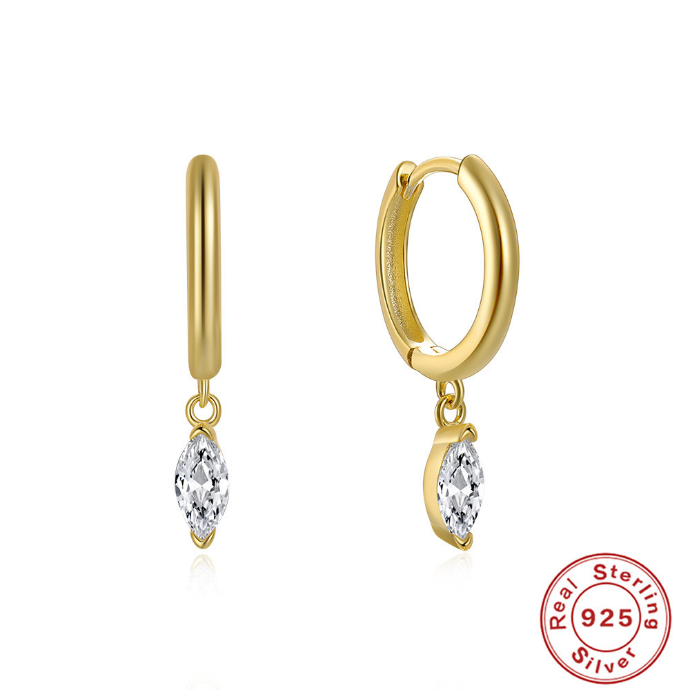 Earrings With Horse Eyes And Diamond Studded Earrings