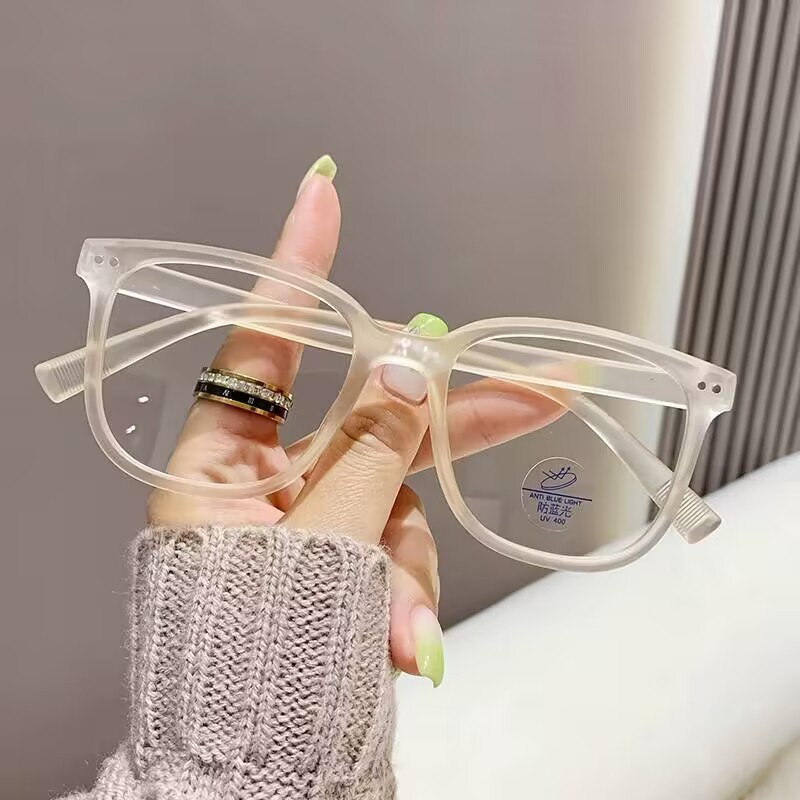 Women's Solid Color Anti-blue Light Advanced Sense Glasses - Image 6