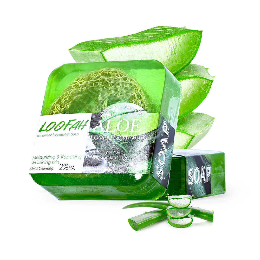 Luffa Aloe With Label