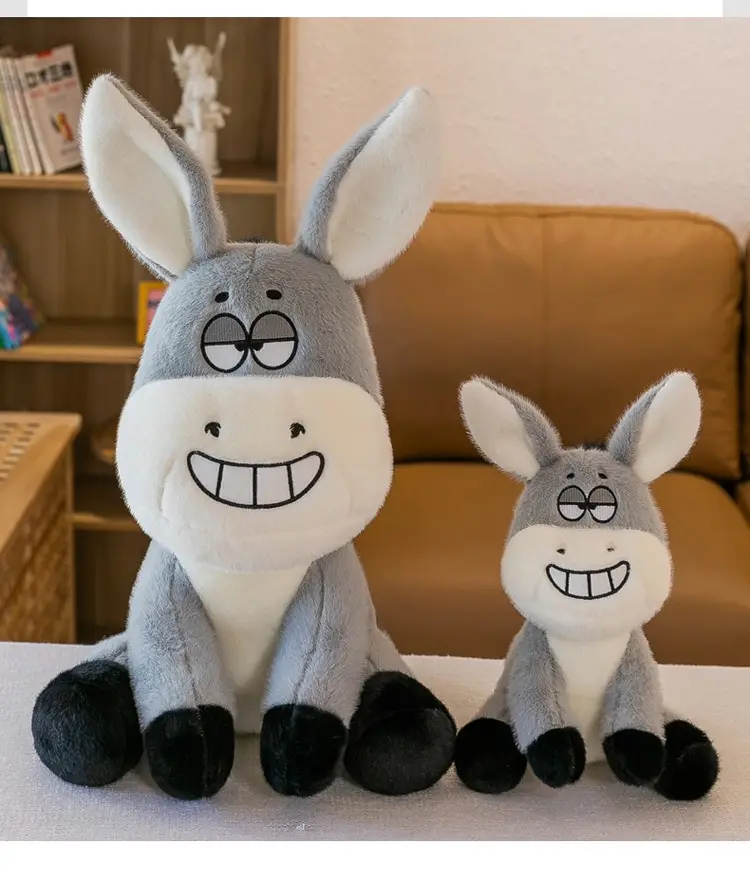 Donkey Doll Plush Toys Bed Sleeping Doll