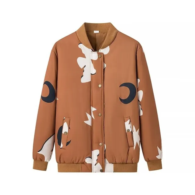 Autumn New Fashion All match Casual Printed Coat Coat - Shop at LoveMi