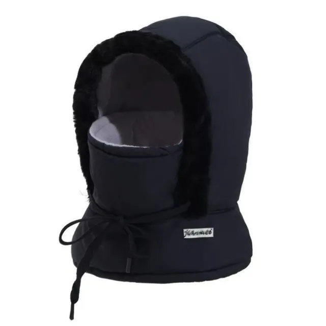 Winter Warm Ear Protection Ushanka Northeast Outdoor Cycling Black - Shop at LoveMi