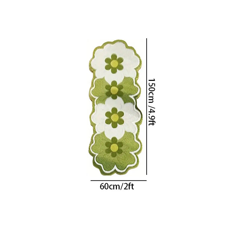 Irregular Floral Area Rug, picture 4 of 4