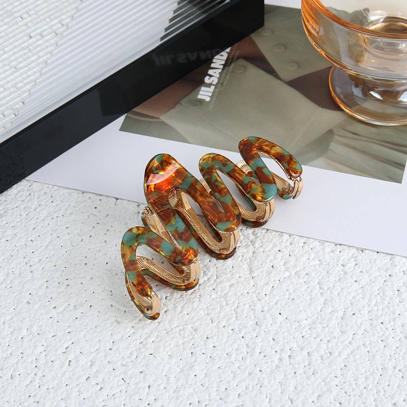 Acetic Acid Hair Claw Large Hair Clip Womens Headpiece — foto 10