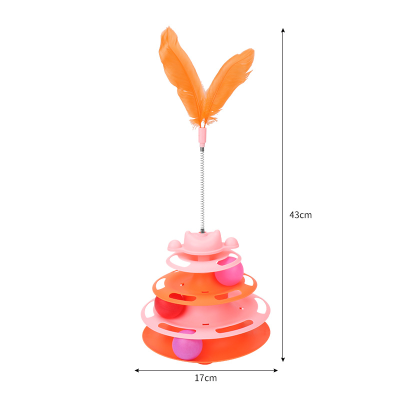 Cat Toy Self-Entertainment Cat Turntable Ball