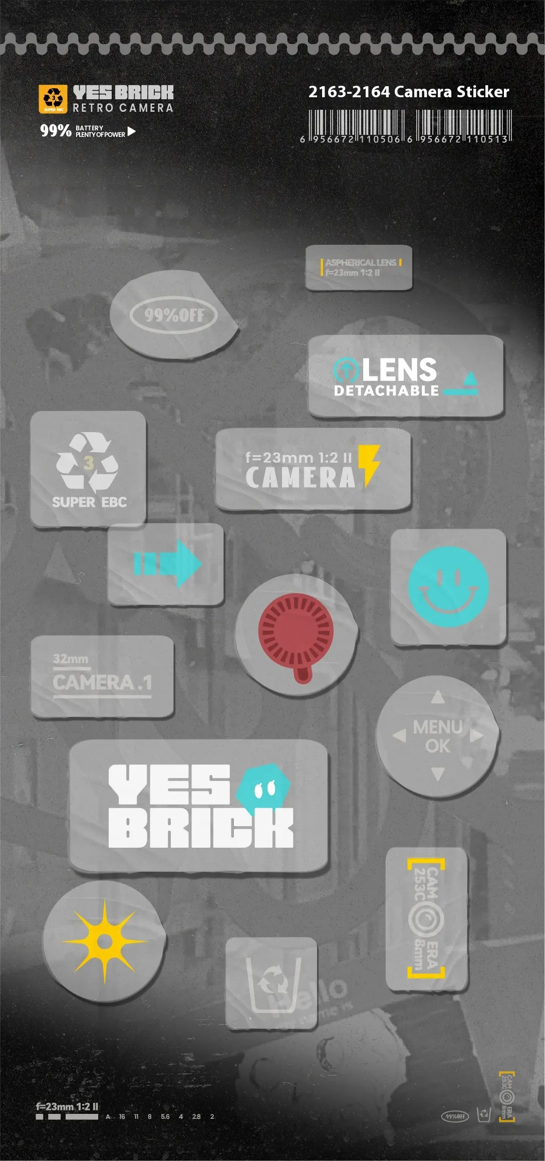 Building Blocks Mechanical Universe Retro Camera Assembled Handmade Toy Model Ornaments