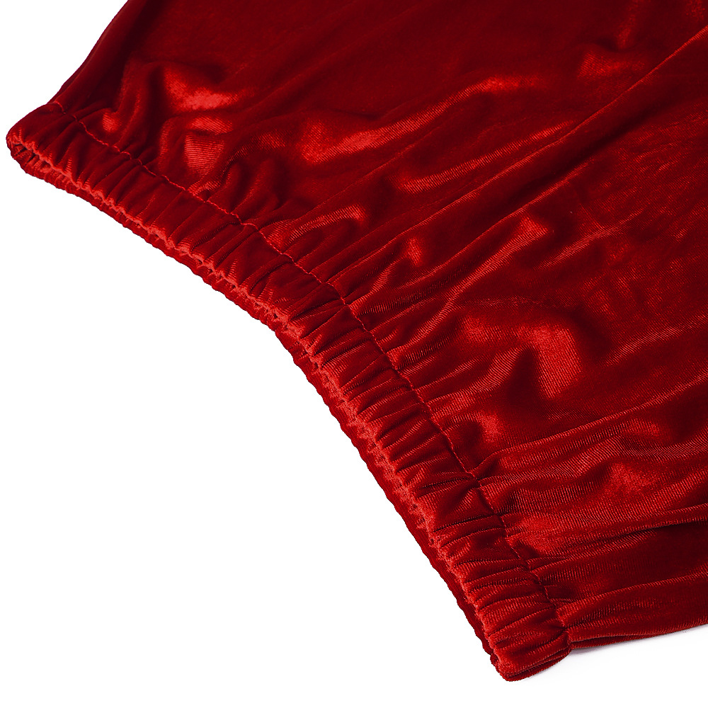 Women's Plus Size Flannel Sequins Dress Pencil Pants Fashion Casual Set