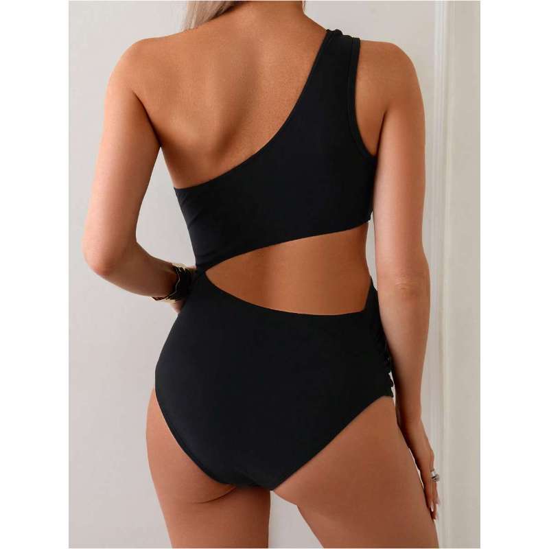 Maternity Hollow-Out Sexy Bodycon One-Piece Swimsuit