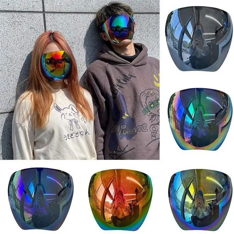 Women Men Protective Mask Glasses Goggles Full