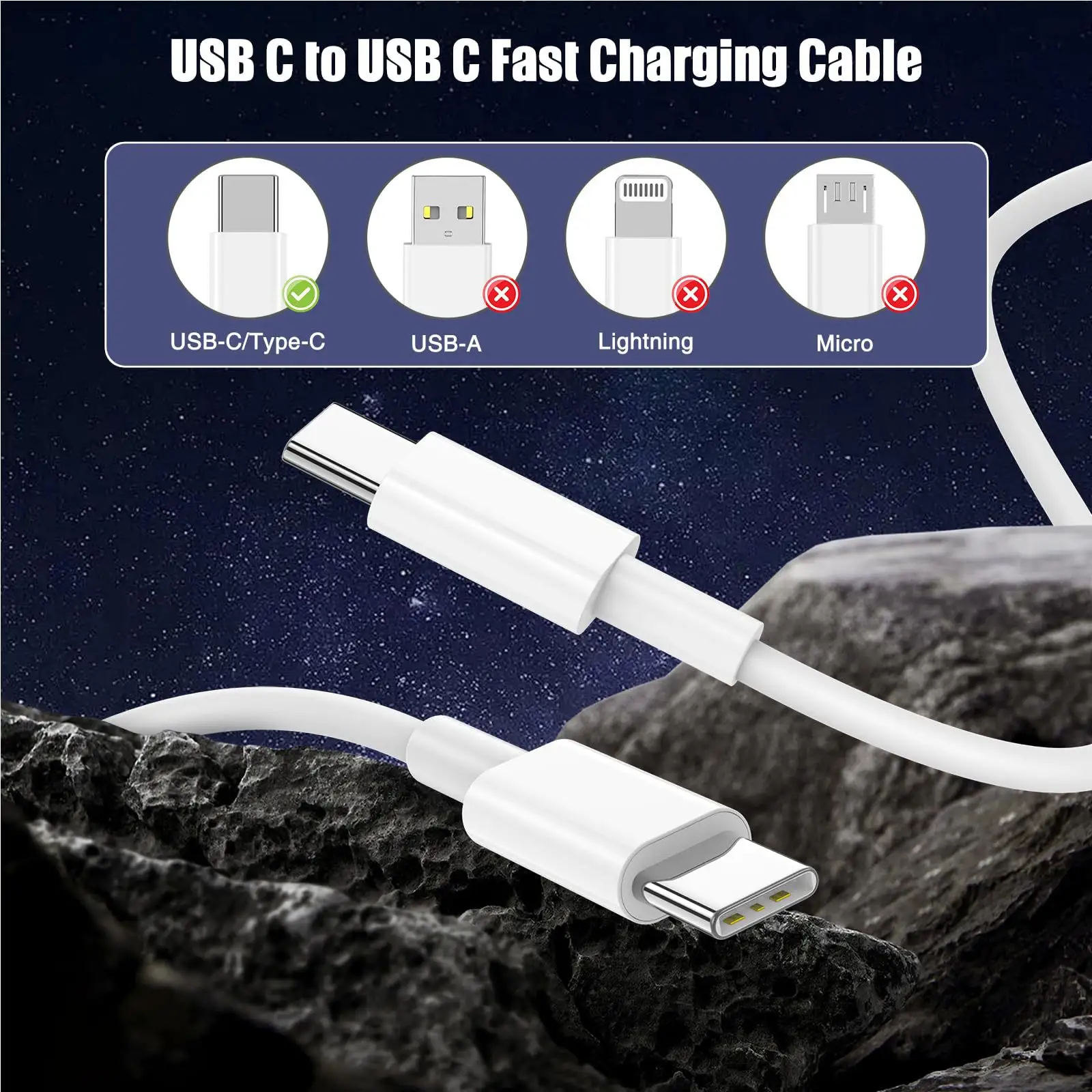 Fast Charging Mobile Phone Data Cable