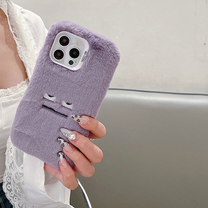 Fluffy Winter And Autumn Thermal Protective Cover - Image 4