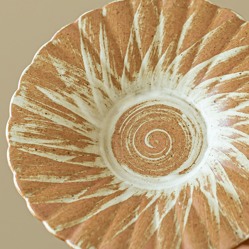 Artist-Collaboration Stoneware Espresso Cup And Saucer Set