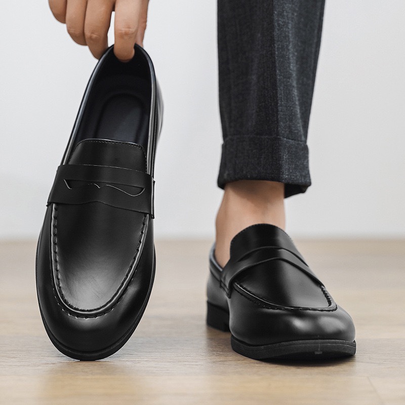 Loafer Korean-style Casual Shoes Slip-on Comfortable Flat Trendy