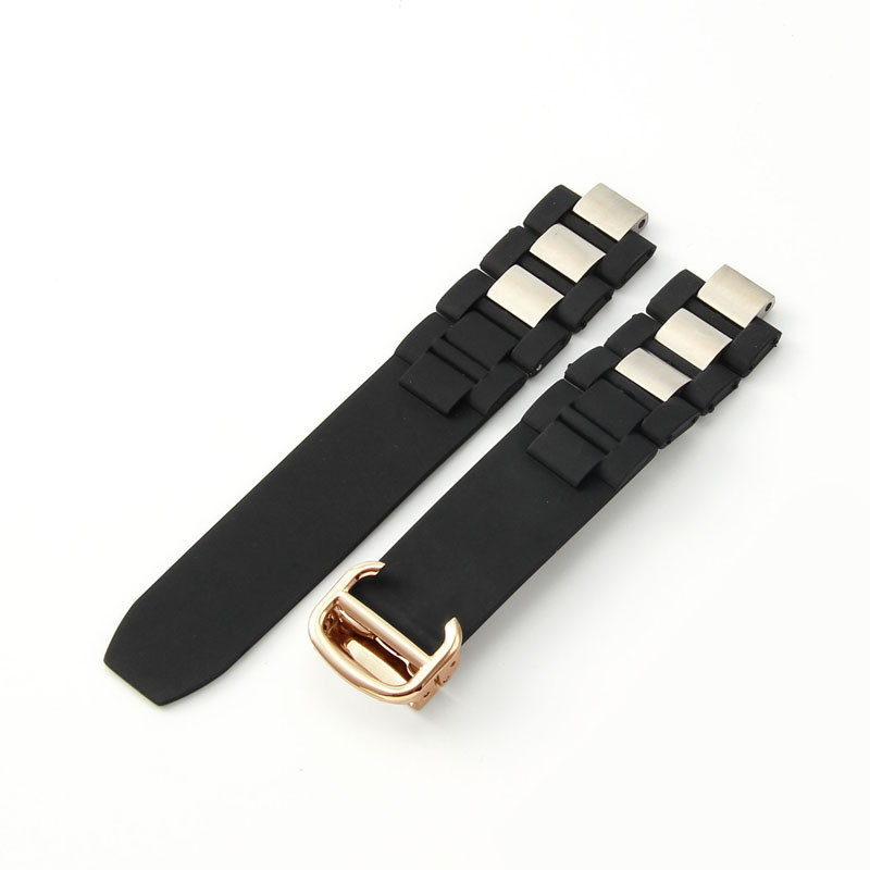 Black Rose Gold Buckle Z4