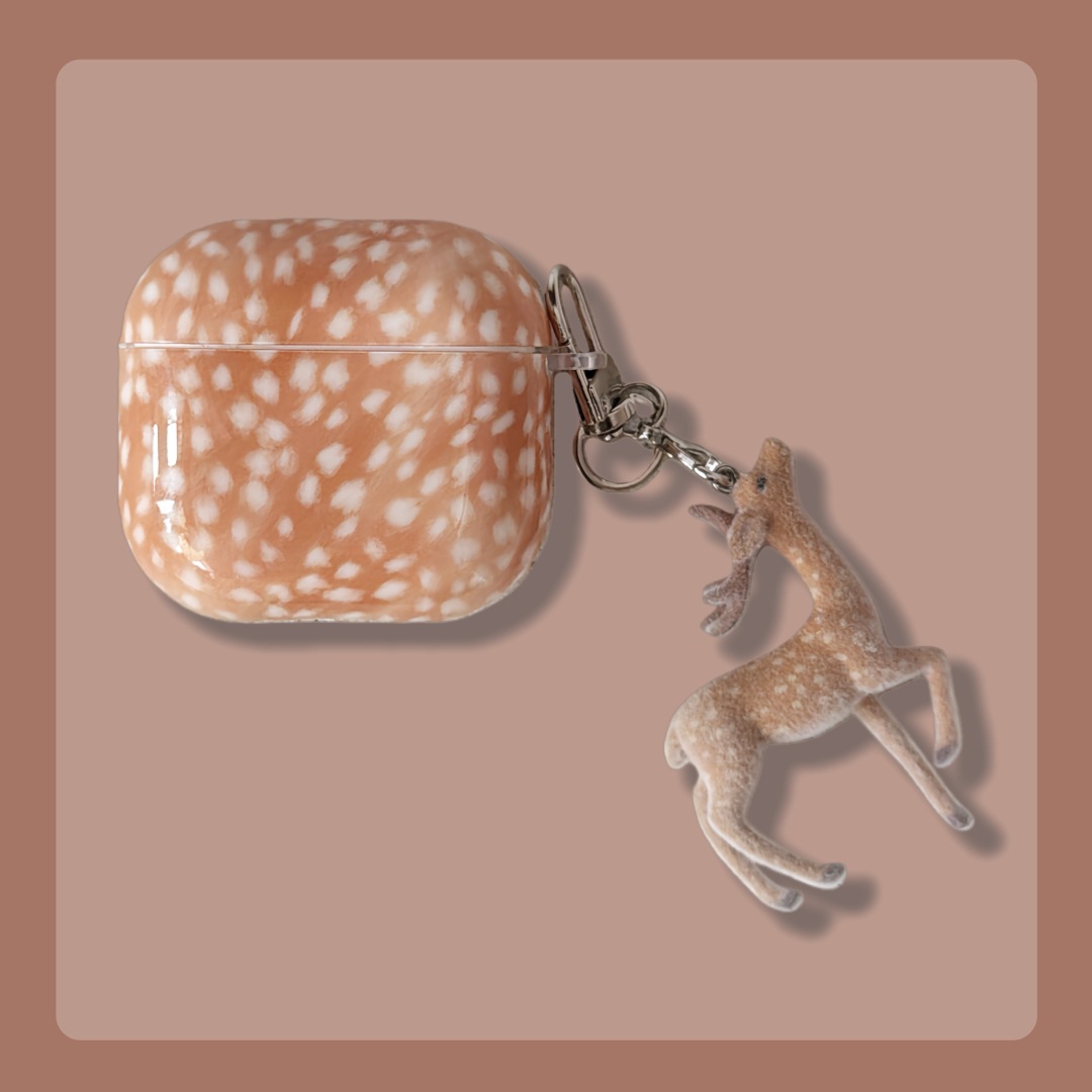 Sika Deer Pattern Bluetooth Earphone Case