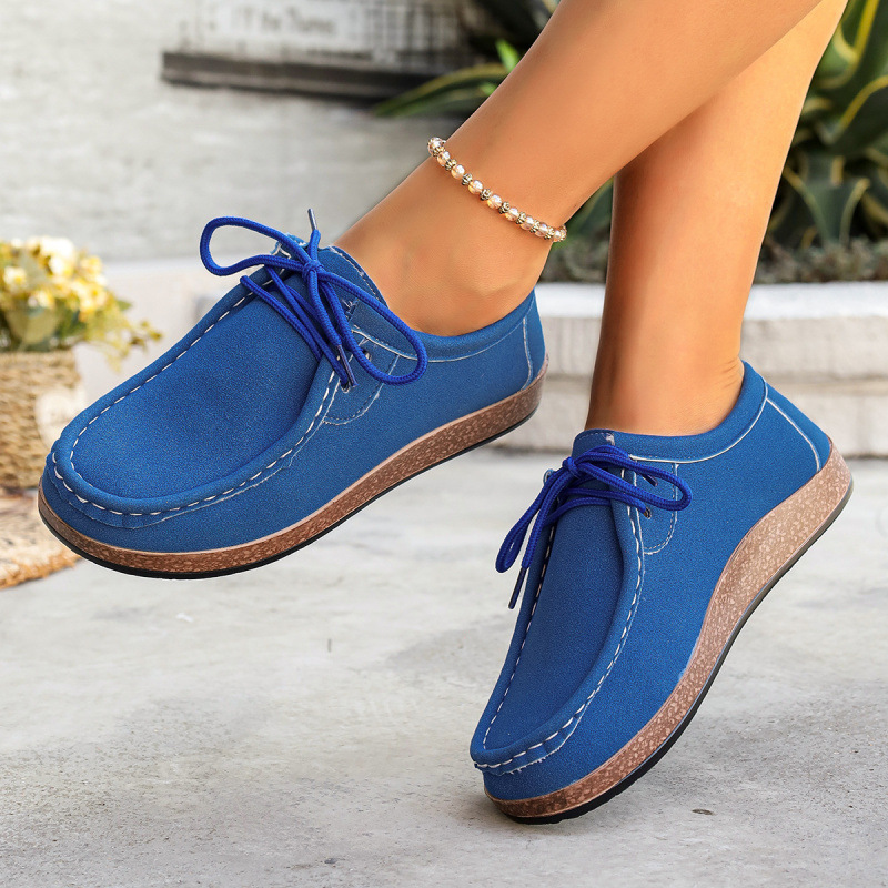 Autumn New Suede Comfortable Loafers For Women 4