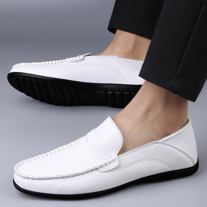 Summer New Men's Casual Leather Shoes
