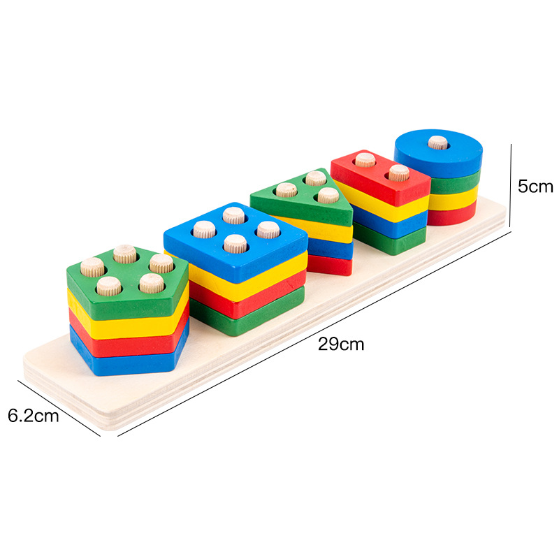 Five Sets Of Columns