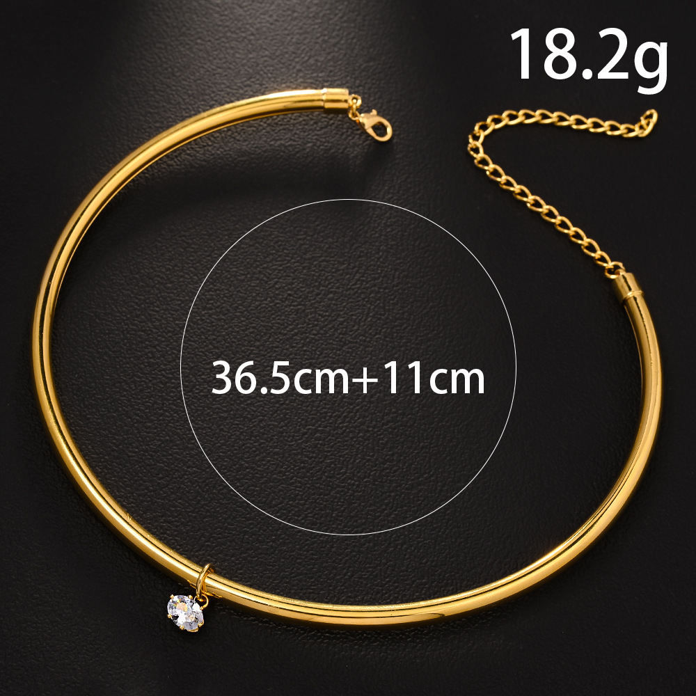 Water Drop Personality Golden Circle Adjustable