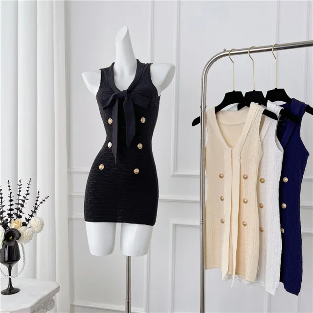 Knitted Women's Skirt Elegant Style High end Sense Black - Shop at LoveMi