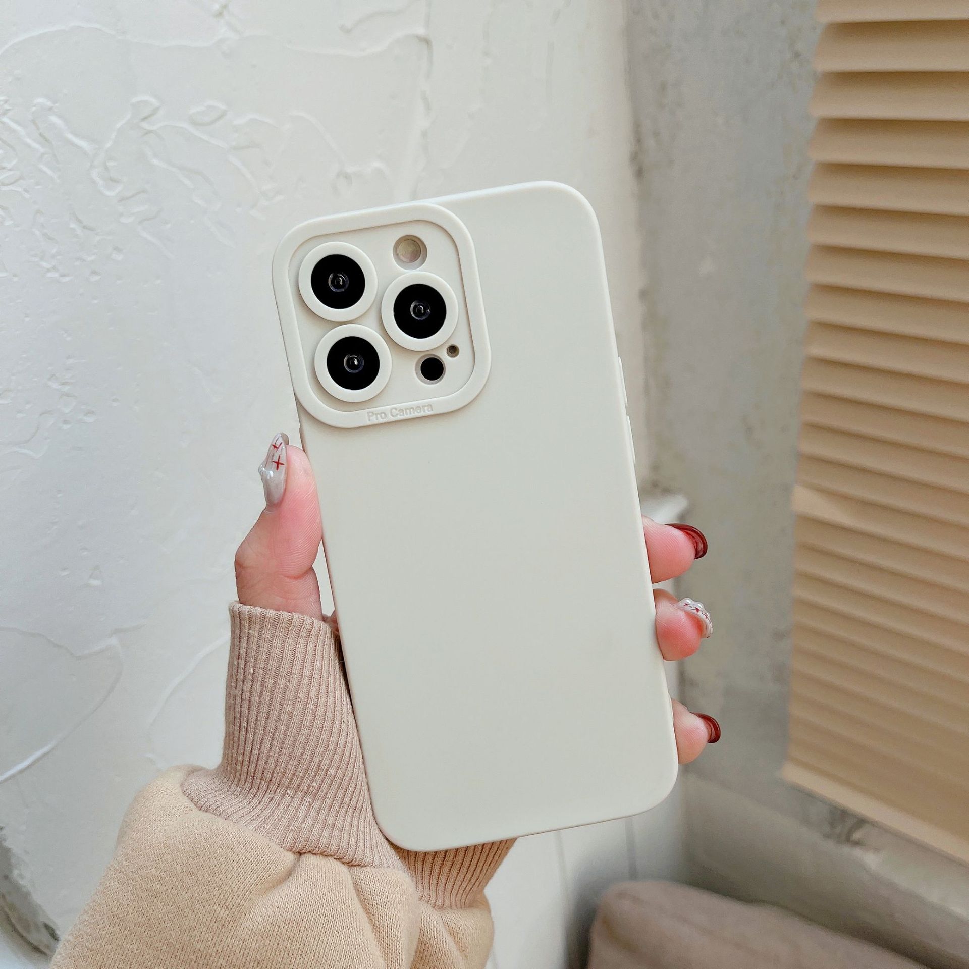 Applicable To Phone Case Tpu Drop-resistant Angel Eyes Liquid Silicone