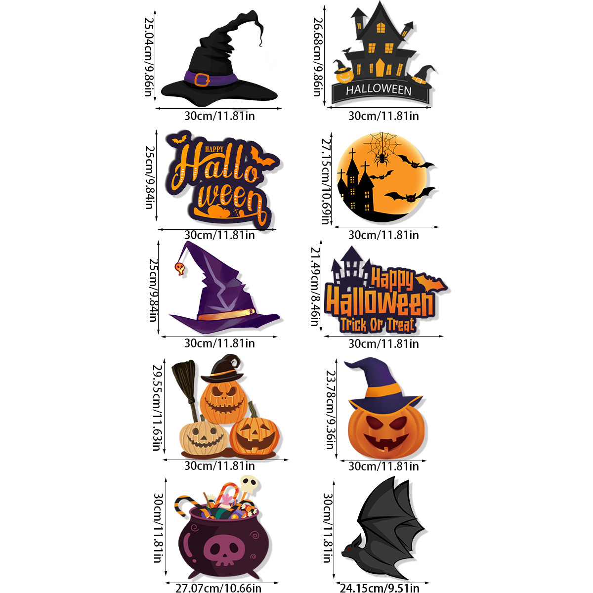 Halloween Party Ghost-themed Door Hanging Decoration (Bat