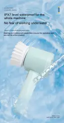 Handheld Multifunctional Electric Floor Cleaning Brush view 10