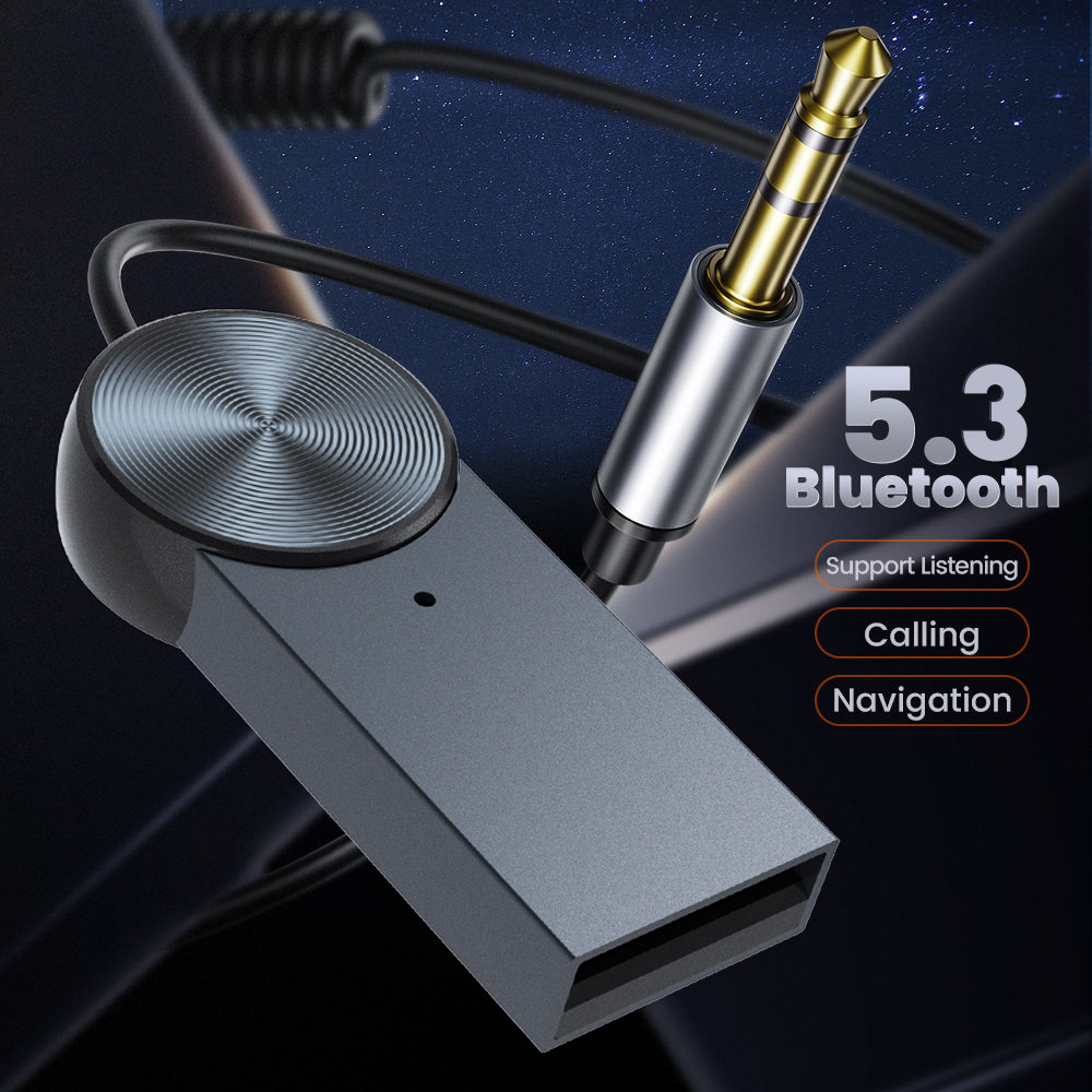 New AUX Car Bluetooth Sound Receiver