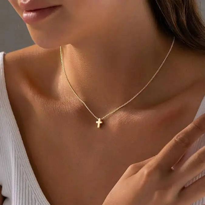 Fashionable Infinity Cross Necklace For Women