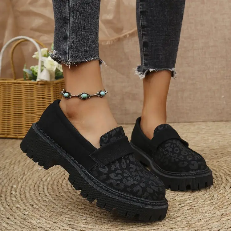 Platform Loafers Cozy Stylish And British-inspired Leather