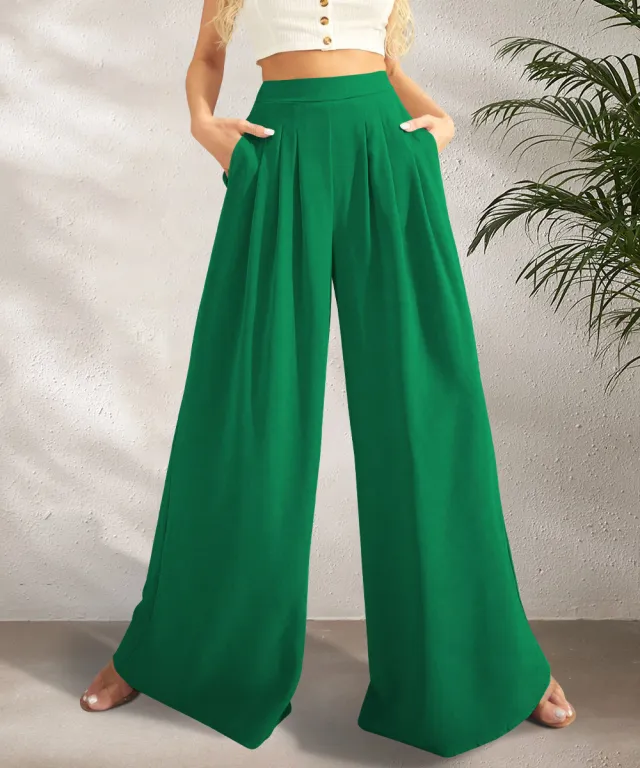 Fashion Straight Women's Wide leg Pants Loose Qr182724631 - Shop at LoveMi