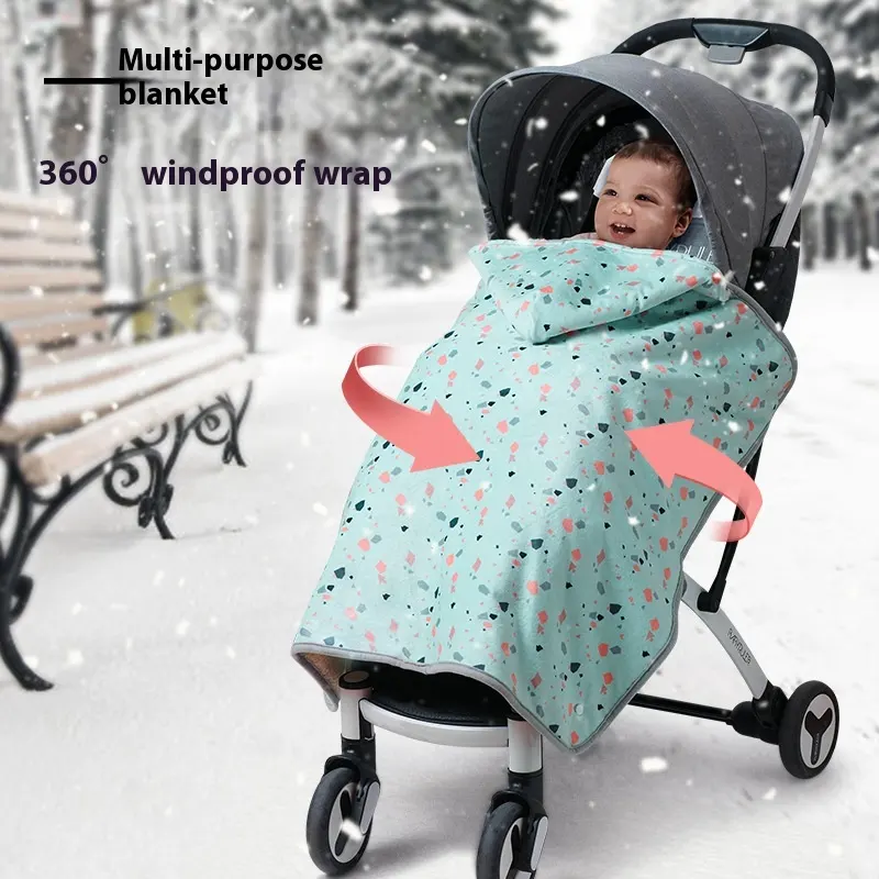 Baby Stroller Windproof and Warm Blanket