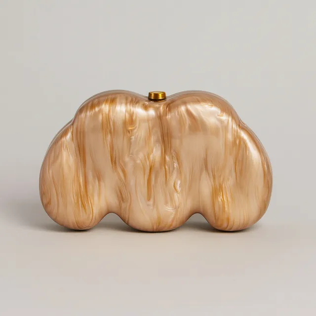 Women's Fashion Wedding Dinner Clutch Brown - Shop at LoveMi